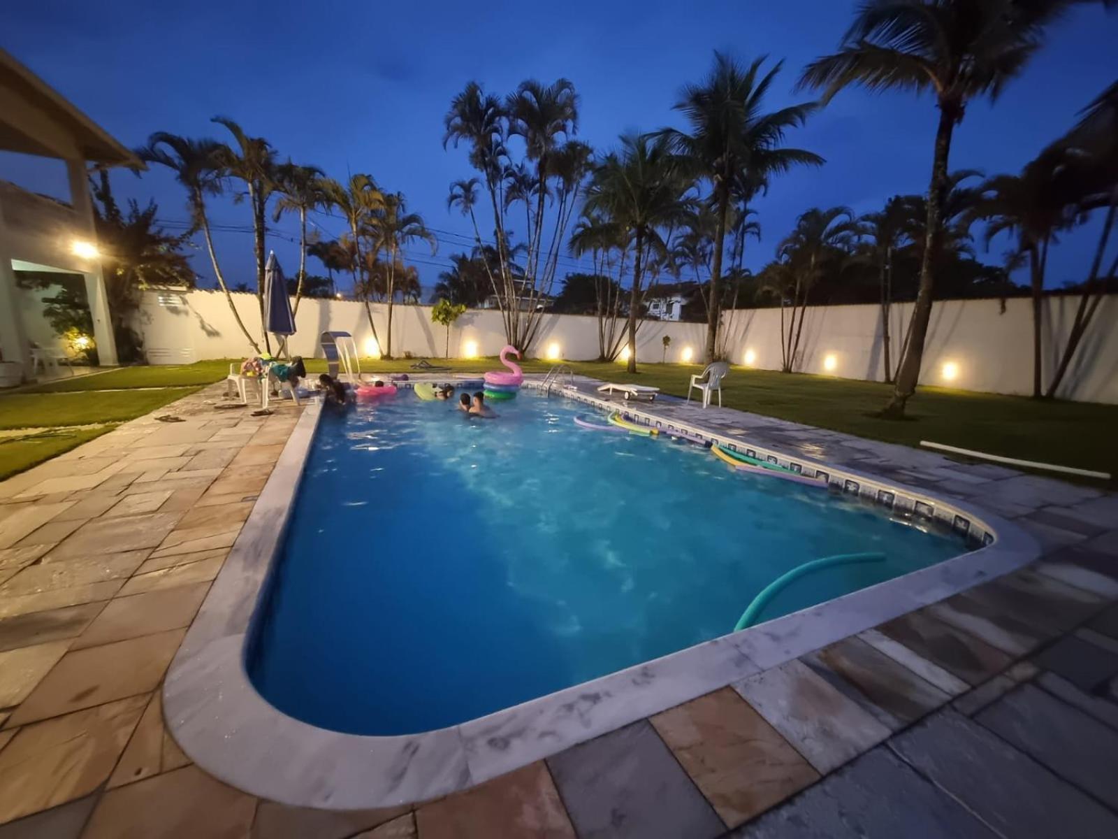 Casa Eventos E Temporada Com 4 Suites, Piscina, Churrasqueira, Wi-Fi, Ar Condicionado - Proximo Praia Mar Casado E Pernambuco - Guaruja - Eksteriør bilde